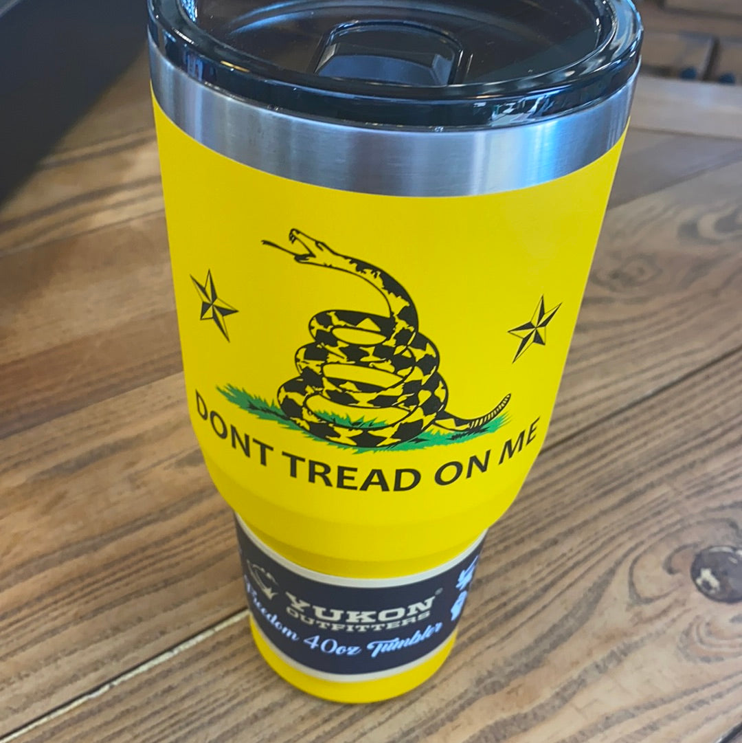 40 oz Tumbler - Come and Take It (Charcoal) - Yukon Outfitters