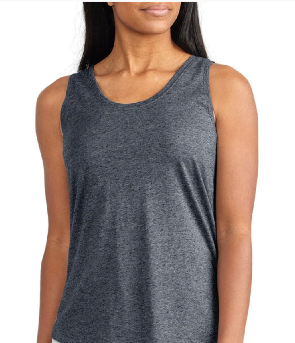 Open-Back Tank Top - Bamboo Bliss